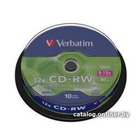 CD-RW диск Verbatim 700Mb 12х 43480 (10 шт.)