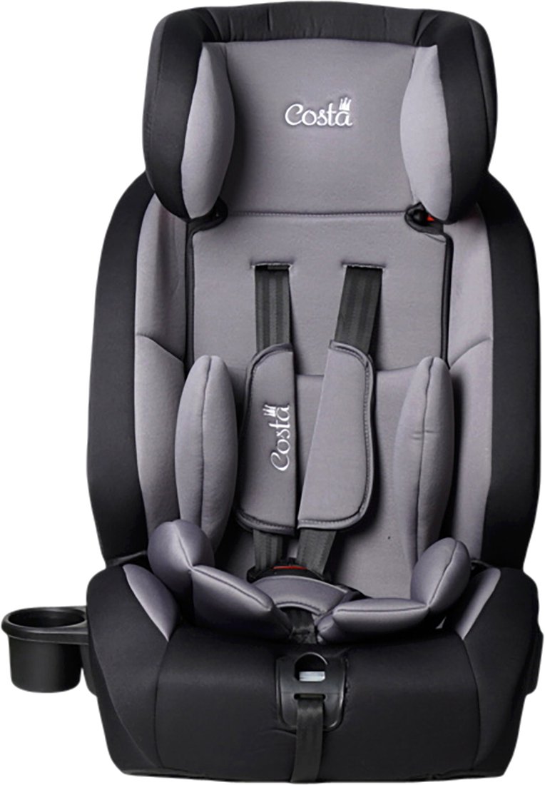 

Детское автокресло Costa HD-02 Isofix (серый/черный)