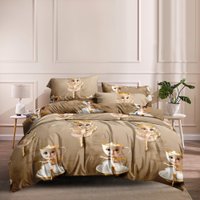 1.5-спальный комплект постельного белья Царство сновидений 1.5сп Балерина Капучино 150-0570