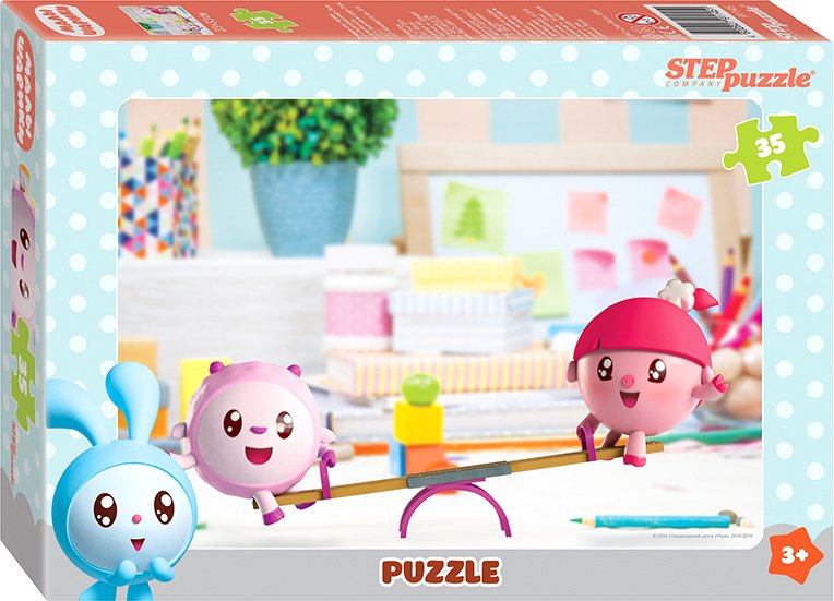 

Мозаика/пазл Step Puzzle Малышарики 91145 (35 эл.)