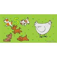 Детская настольная игра Двойкам НЕТ! Домино "Три котёнка, пять котят"