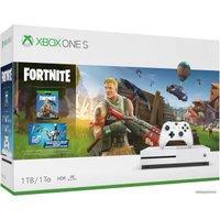 Игровая приставка Microsoft Xbox One S 1TB + Fortnite