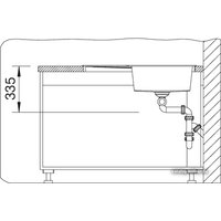 Кухонная мойка Blanco Metra 9 E (белый) [515568]