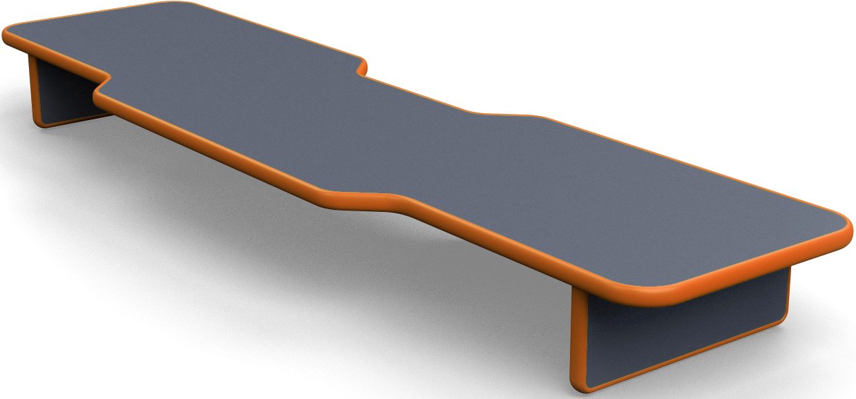 

Подставка для монитора VMM Game Base 120 Dark Orange BS-2BOE
