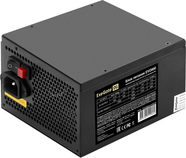 

Блок питания ExeGate EVO800 EX280441RUS-S