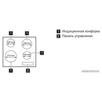 Варочная панель Electrolux EHH56240IK