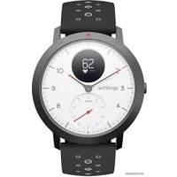 Гибридные умные часы Withings Steel HR Sport (белый циферблат)