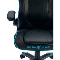 Игровое (геймерское) кресло FLOKY Nexus Black-Blue V1