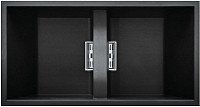 Кухонная мойка Elleci Dogma 100 Slim Black K86 EKD1008686MSLM (standard SIR)