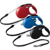 Поводок-рулетка Flexi New Classic M трос 8 м (синий)