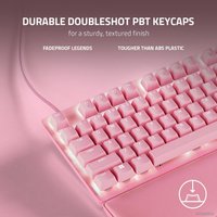 Клавиатура Razer Huntsman V2 TKL (розовый, Razer Opto-Mechanical Red, нет кириллицы)