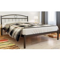 Кровать ИП Князев Люмия 120x190 (коричневый)