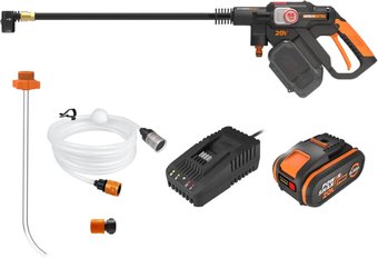 Мойка высокого давления Worx WG633E (с 1-им АКБ)