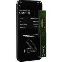 Аппаратный криптокошелек Ledger Nano X (темно-зеленый)