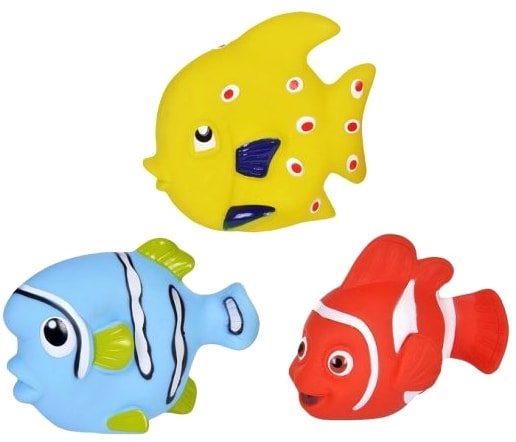 

Набор игрушек для ванной Жирафики Морские рыбки 68860