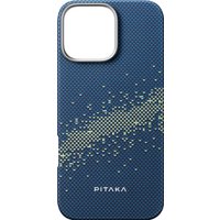 Чехол для телефона Pitaka StarPeak Tactile Woven для iPhone 16 Pro (синий)