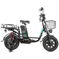 Электровелосипед Gelbert Khan Monster 1 (черный)