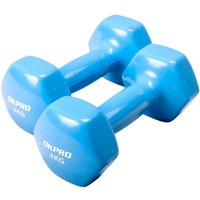 Набор гантелей OKPRO OK1001A-4 2x4кг (голубой)