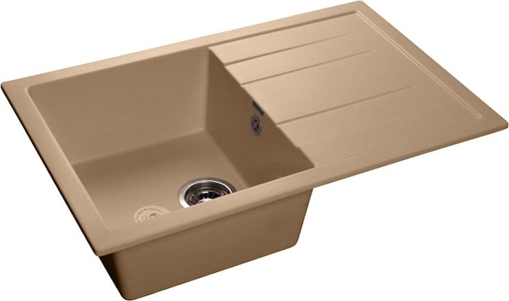

Кухонная мойка GranFest Quadro GF-Q780L (топаз)