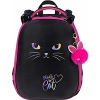 Школьный рюкзак BRAUBERG Shiny Glad to be cat 271382