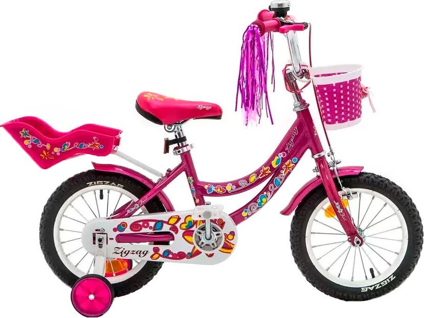 

Детский велосипед Zigzag Foris 14 ZG-1414 (малиновый)