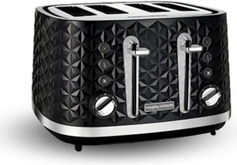 Тостер Morphy Richards Vector Black 4-Slice 248131
