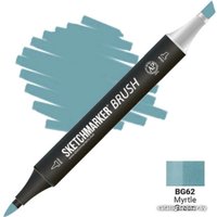 Маркер художественный Sketchmarker Brush Двусторонний BG62 SMB-BG62 (зеленый мирт)