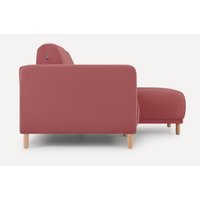 Угловой диван Divan Нордика мини Velvet Coral 264427 (розовый)