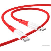 Кабель Hoco X70 USB Type-C - USB Type-C (1 м, красный)