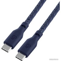 Кабель uBear Trend USB Type-C - USB Type-C DC19DB24TR-CC (2.4 м, синий)