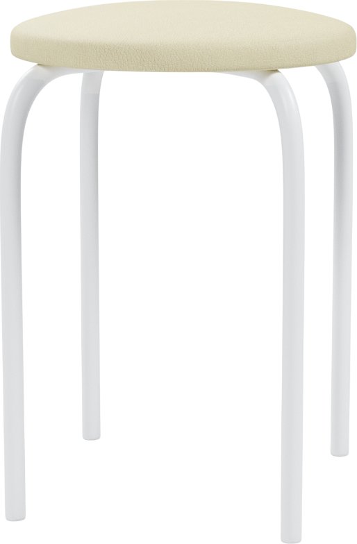 

Табурет Mio Tesoro Чико (бежевый/белый)