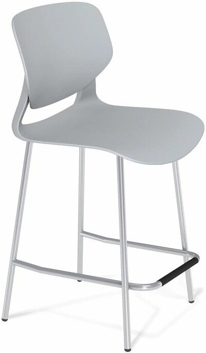 

Стул Sheffilton ST59/S196-1 (серый/хром лак)