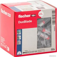 Дюбель распорный Fischer Duoblade 545675 (50 шт)