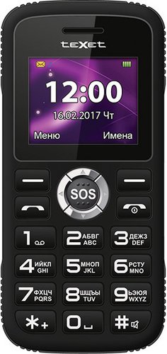 Кнопочный телефон TeXet TM-B219 Black