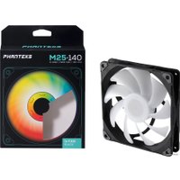 Вентилятор для корпуса Phanteks M25-140 D-RGB PH-F140M25_DRGB_PWM_BK01