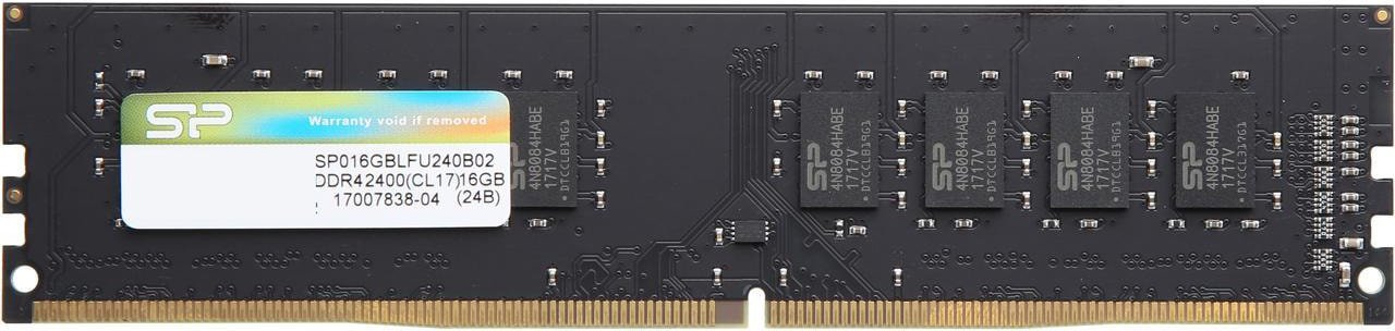 

Оперативная память Silicon-Power 16GB DDR4 PC4-25600 SP016GBLFU320X02