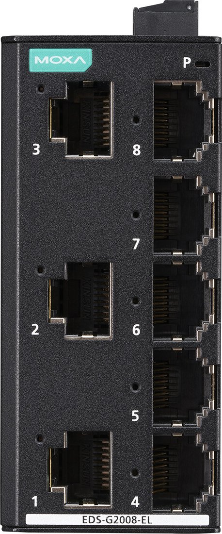 

Неуправляемый коммутатор Moxa EDS-G2008-EL-T