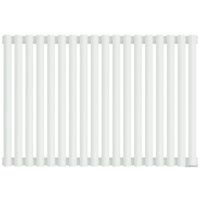 Стальной трубчатый радиатор Сунержа Эстет-11 500х810 18 секций (матовый белый)