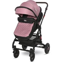 Универсальная коляска Lorelli Alba Premium 2023 (3 в 1, pink)