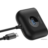 USB-хаб Baseus Square round 4in1 USB Adapter CAHUB-AY01