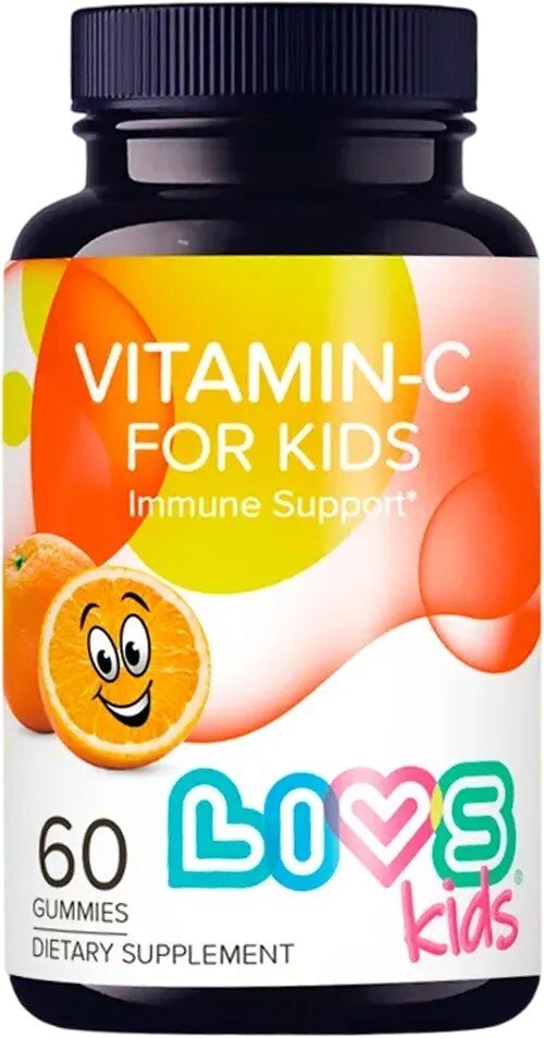 

БАД LIVS Мармеладные пастилки Витамин-С для детей (60 шт)