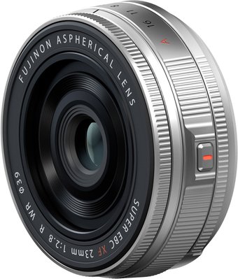 Объектив FUJINON XF23mm F2.8 R WR (серебристый)