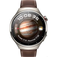 Умные часы Huawei Watch 4 Pro (с кожаным ремешком)