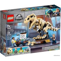 Конструктор LEGO Jurassic World 76940 Скелет тираннозавра на выставке