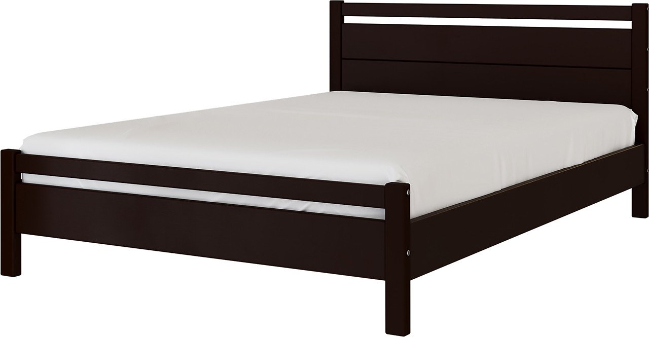 

Кровать Bravo Мебель Вероника-1 120x200 (орех темный)