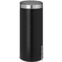 Мусорное ведро Brabantia Touch Bin New 30 л (черный/стальной)