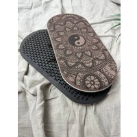 Доска садху Verbayoga KBF001 (brown/black, шаг гвоздей 10 мм)