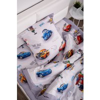 1.5-спальный комплект постельного белья Milanika Старт 1.5сп подростковый с наволочкой 70x70 (бязь)