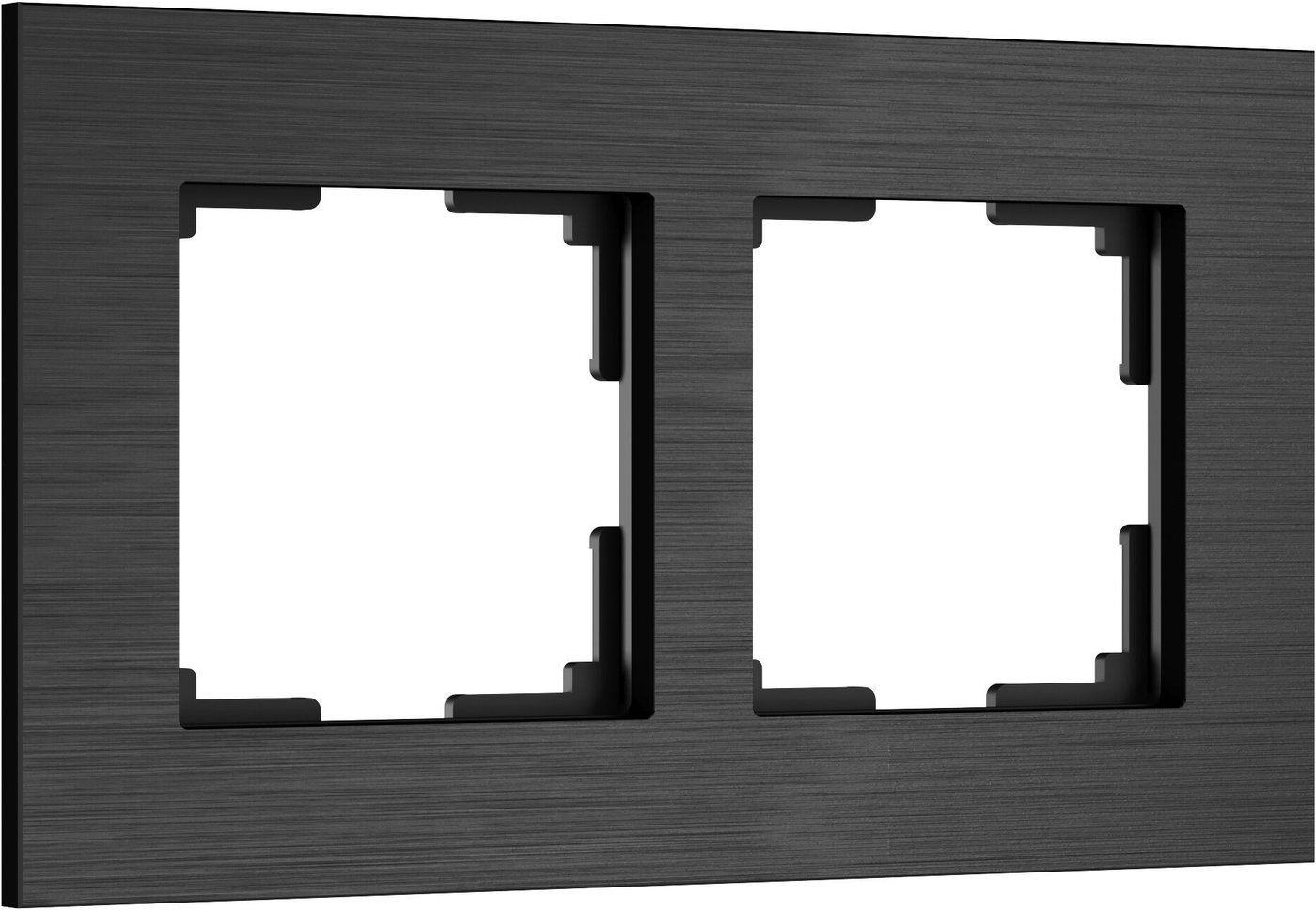 Рамка Werkel AluMax W0023508 (черный алюминий)