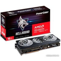 Видеокарта PowerColor Hellhound AMD Radeon RX 7800 XT 16GB GDDR6 RX 7800 XT 16G-L/OC